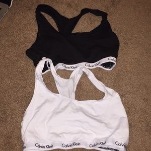 Calvin Klein sports bras